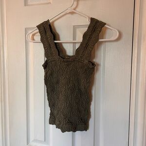olive green tank